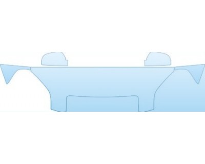 2006 HYUNDAI TUCSON SE  Hood Fender Mirror Kit - PRECUT PPF CLEAR BRA WRAP