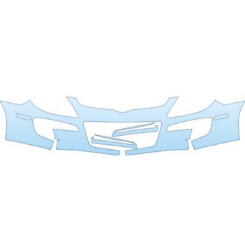 PAINT PROTECTION KIT - 2011 HYUNDAI ELANTRA TOURING SEDAN  BUMPER KIT - PRECUT PPF CLEAR BRA WRAP