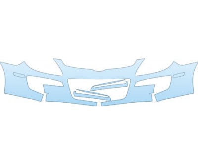 PAINT PROTECTION KIT - 2011 HYUNDAI ELANTRA TOURING SEDAN  BUMPER KIT - PRECUT PPF CLEAR BRA WRAP