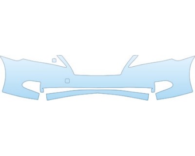 PAINT PROTECTION KIT - 2010 LEXUS ES 350 BUMPER(WITH TOW) KIT - PRECUT PPF CLEAR BRA WRAP