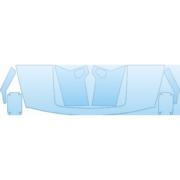 PAINT PROTECTION KIT - 2010 HUMMER H3T LUXURY  HOOD FENDER MIRROR KIT - PRECUT PPF CLEAR BRA WRAP