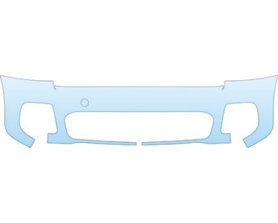PAINT PROTECTION KIT - 2009 MINI COOPER HARD TOP JOHN COOPER WORKS BUMPER(AERO ) KIT - PRECUT PPF CLEAR BRA WRAP