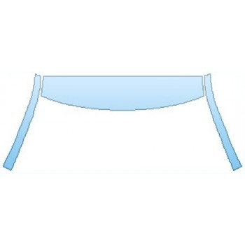 Precut PPF Kit – Clear Bra Paint Protection Film PAINT PROTECTION KIT - 2016 DODGE RAM 2500 ROOF A-PILLARS (OPTION 1) - PRECUT PPF CLEAR BRA WRAP