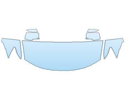 Precut PPF Kit – Clear Bra Paint Protection Film PAINT PROTECTION KIT - 2016 DODGE JOURNEY RT HOOD FENDERS MIRRORS - PRECUT PPF CLEAR BRA WRAP