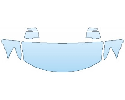 Precut PPF Kit – Clear Bra Paint Protection Film PAINT PROTECTION KIT - 2016 DODGE JOURNEY RT HOOD (WRAPPED) FENDERS MIRRORS - PRECUT PPF CLEAR BRA WRAP