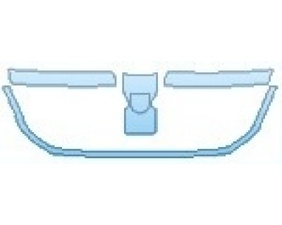 Precut PPF Kit – Clear Bra Paint Protection Film PAINT PROTECTION KIT - 2016 DODGE JOURNEY RT GRILLE - PRECUT PPF CLEAR BRA WRAP