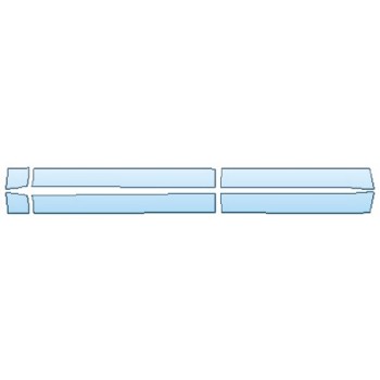 PAINT PROTECTION KIT - 2016 DODGE JOURNEY RT DOORS - PRECUT PPF CLEAR BRA WRAP