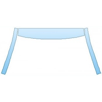 Precut PPF Kit – Clear Bra Paint Protection Film PAINT PROTECTION KIT - 2016 DODGE DART SE ROOF A-PILLARS - PRECUT PPF CLEAR BRA WRAP