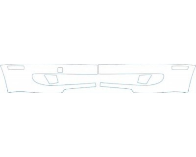PAINT PROTECTION KIT - 2001 BMW M ROADSTER BUMPER KIT - PRECUT PPF CLEAR BRA WRAP