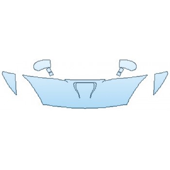 Precut PPF Kit – Clear Bra Paint Protection Film PAINT PROTECTION KIT - 2016 DODGE VIPER SRT HOOD (18 INCH) FENDERS MIRRORS - PRECUT PPF CLEAR BRA WRAP