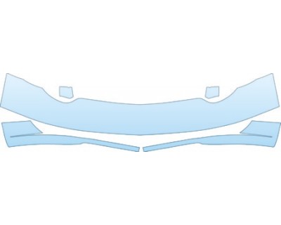 PAINT PROTECTION KIT - 2005 SATURN ION 3 BUMPER KIT - PRECUT PPF CLEAR BRA WRAP