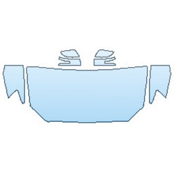 Precut PPF Kit – Clear Bra Paint Protection Film PAINT PROTECTION KIT - 2016 MITSUBISHI LANCER SE 2.4 AWC HOOD (30 INCH WRAPPED) FENDERS MIRRORS - PRECUT PPF CLEAR BRA WRAP