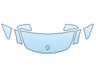 PAINT PROTECTION KIT - 2016 PORSCHE CAYMAN BLACK EDITION HOOD (18 INCH) FENDERS MIRRORS - PRECUT PPF CLEAR BRA WRAP