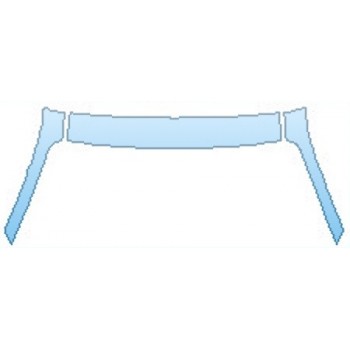 PAINT PROTECTION KIT - 2016 PORSCHE CAYMAN BLACK EDITION ROOF A-PILLARS - PRECUT PPF CLEAR BRA WRAP