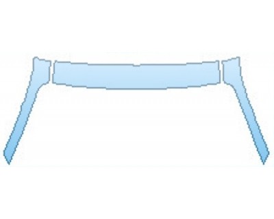 PAINT PROTECTION KIT - 2016 PORSCHE CAYMAN BLACK EDITION ROOF A-PILLARS - PRECUT PPF CLEAR BRA WRAP