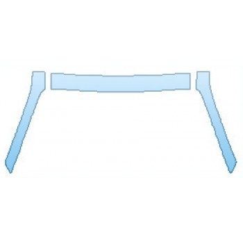 Precut PPF Kit – Clear Bra Paint Protection Film PAINT PROTECTION KIT - 2016 SMART FORTWO PROXY ROOF A-PILLARS - PRECUT PPF CLEAR BRA WRAP