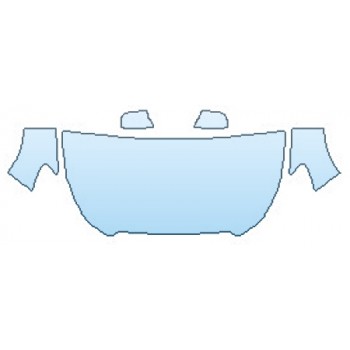 Precut PPF Kit – Clear Bra Paint Protection Film PAINT PROTECTION KIT - 2016 SUBARU CROSSTREK 2.0I HOOD (30 INCH WRAPPED) FENDERS MIRRORS - PRECUT PPF CLEAR BRA WRAP