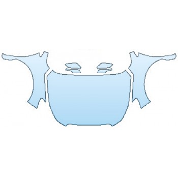 PAINT PROTECTION KIT - 2016 SUBARU CROSSTREK 2.0I LIMITED FULL HOOD FENDERS MIRRORS - PRECUT PPF CLEAR BRA WRAP