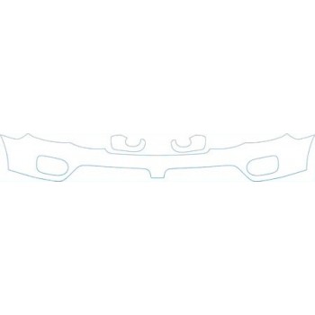 PAINT PROTECTION KIT - 2004 BMW X5 BUMPER - PRECUT PPF CLEAR BRA WRAP