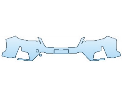 PAINT PROTECTION KIT - 2016 SUBARU CROSSTREK HYBRID TOURING BUMPER - PRECUT PPF CLEAR BRA WRAP