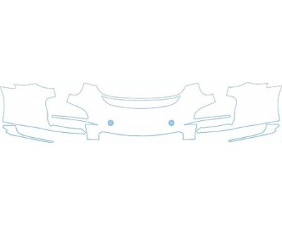 PAINT PROTECTION KIT - 2010 PORSCHE 911 GT3 BASE BUMPER KIT - PRECUT PPF CLEAR BRA WRAP