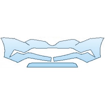 PAINT PROTECTION KIT - 2016 TOYOTA RAV4 SE BUMPER - PRECUT PPF CLEAR BRA WRAP