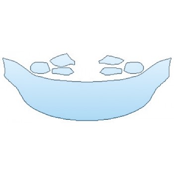 PAINT PROTECTION KIT - 2016 BMW Z4 SDRIVE 35IS HOOD MIRRORS(30 INCH) - PRECUT PPF CLEAR BRA WRAP