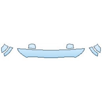 PAINT PROTECTION KIT - 2016 FORD F-250 SUPER DUTY HOOD (12 INCH) FENDERS WITH FLARES MIRRORS - PRECUT PPF CLEAR BRA WRAP