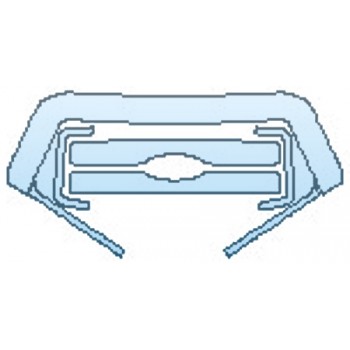 Precut PPF Kit – Clear Bra Paint Protection Film PAINT PROTECTION KIT - 2016 FORD F-250 SUPER DUTY GRILLE (OPTION 2) - PRECUT PPF CLEAR BRA WRAP