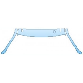 Precut PPF Kit – Clear Bra Paint Protection Film PAINT PROTECTION KIT - 2016 FORD F-250 SUPER DUTY ROOF A-PILLARS (WITH ANTENNA) - PRECUT PPF CLEAR BRA WRAP