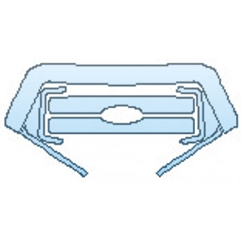 Precut PPF Kit – Clear Bra Paint Protection Film PAINT PROTECTION KIT - 2016 FORD F-350 SUPER DUTY GRILLE (OPTION 2) - PRECUT PPF CLEAR BRA WRAP