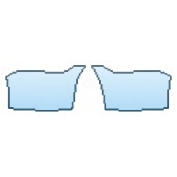 PAINT PROTECTION KIT - 2016 FORD F-350 SUPER DUTY SPLASH KIT - PRECUT PPF CLEAR BRA WRAP