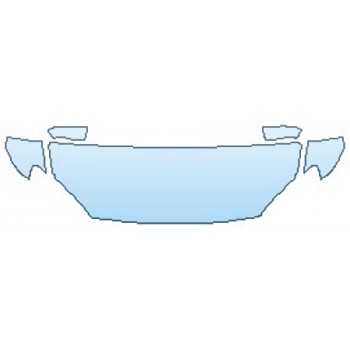 PAINT PROTECTION KIT - 2016 BMW 6 SERIES CONVERTIBLE HOOD (WRAPPED EDGES) FENDERS MIRRORS - PRECUT PPF CLEAR BRA WRAP