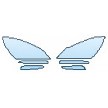 Precut PPF Kit – Clear Bra Paint Protection Film PAINT PROTECTION KIT - 2016 BMW 6 SERIES CONVERTIBLE HEADLIGHTS FOG LIGHTS - PRECUT PPF CLEAR BRA WRAP