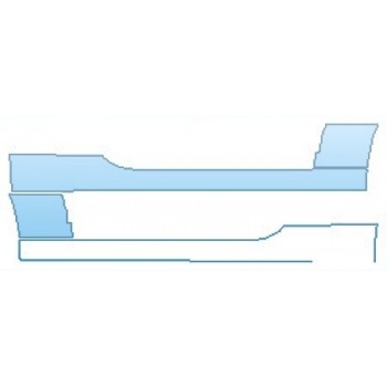 Precut PPF Kit – Clear Bra Paint Protection Film PAINT PROTECTION KIT - 2016 BMW 6 SERIES CONVERTIBLE ROCKERS - PRECUT PPF CLEAR BRA WRAP