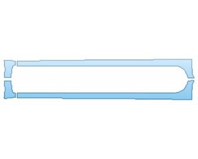 PAINT PROTECTION KIT - 2016 CHEVROLET SONIC HATCHBACK LTZ ROCKERS - PRECUT PPF CLEAR BRA WRAP