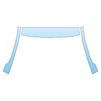 Precut PPF Kit – Clear Bra Paint Protection Film PAINT PROTECTION KIT - 2016 CHEVROLET SONIC HATCHBACK LTZ ROOF A-PILLARS - PRECUT PPF CLEAR BRA WRAP