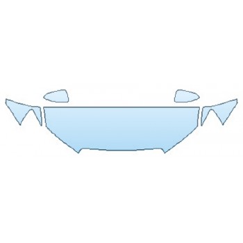 PAINT PROTECTION KIT - 2016 CHEVROLET SONIC SEDAN LT HOOD FENDERS MIRRORS - PRECUT PPF CLEAR BRA WRAP