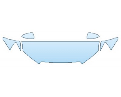 PAINT PROTECTION KIT - 2016 CHEVROLET SONIC SEDAN LT HOOD FENDERS MIRRORS - PRECUT PPF CLEAR BRA WRAP