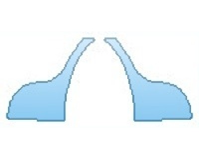 PAINT PROTECTION KIT - 2016 CHEVROLET SONIC SEDAN LT SPLASH KIT - PRECUT PPF CLEAR BRA WRAP