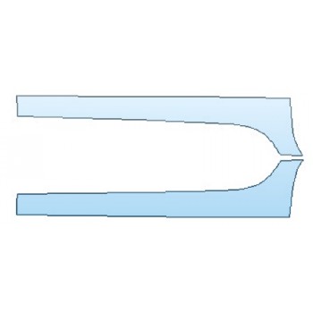 PAINT PROTECTION KIT - 2016 MERCEDES SLK-CLASS SLK350 BASE ROCKERS - PRECUT PPF CLEAR BRA WRAP