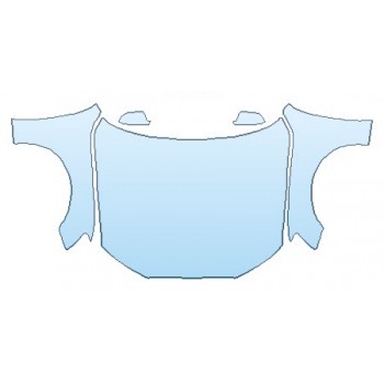 PAINT PROTECTION KIT - 2016 AUDI A4 FULL HOOD FENDERS MIRRORS - PRECUT PPF CLEAR BRA WRAP