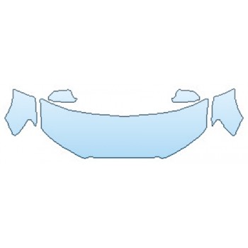 PAINT PROTECTION KIT - 2016 AUDI A4 HOOD FENDERS MIRRORS - PRECUT PPF CLEAR BRA WRAP