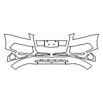 2016 AUDI Q5 Bumper (2 Piece Upper)