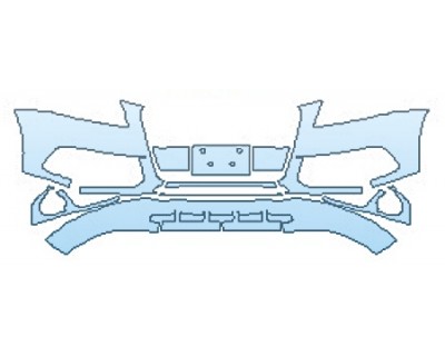 2017 AUDI Q5 Bumper (4 Piece Upper)