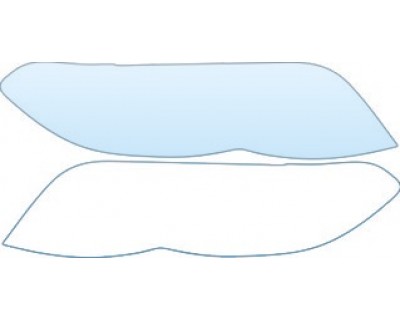 2004 BMW X5  HEADLIGHTS - PRECUT PPF CLEAR BRA WRAP