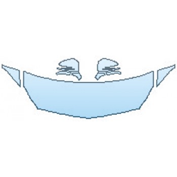 PAINT PROTECTION KIT - 2016 MERCEDES CLS-CLASS CLS63 AMG HOOD FENDERS MIRRORS - PRECUT PPF CLEAR BRA WRAP