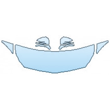 Precut PPF Kit – Clear Bra Paint Protection Film PAINT PROTECTION KIT - 2016 MERCEDES CLS-CLASS CLS63 AMG HOOD(WRAPPED EDGES) FENDERS MIRRORS - PRECUT PPF CLEAR BRA WRAP