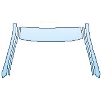 Precut PPF Kit – Clear Bra Paint Protection Film PAINT PROTECTION KIT - 2016 MERCEDES CLS-CLASS CLS63 AMG ROOF A-PILLARS - PRECUT PPF CLEAR BRA WRAP