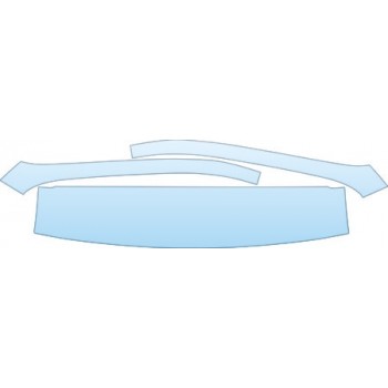 PAINT PROTECTION KIT - 2004 BMW X5 ROOF- A-PILLAR - PRECUT PPF CLEAR BRA WRAP